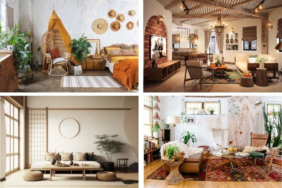 Đồ mây tre đan phù hợp nhiều phong cách nội thất