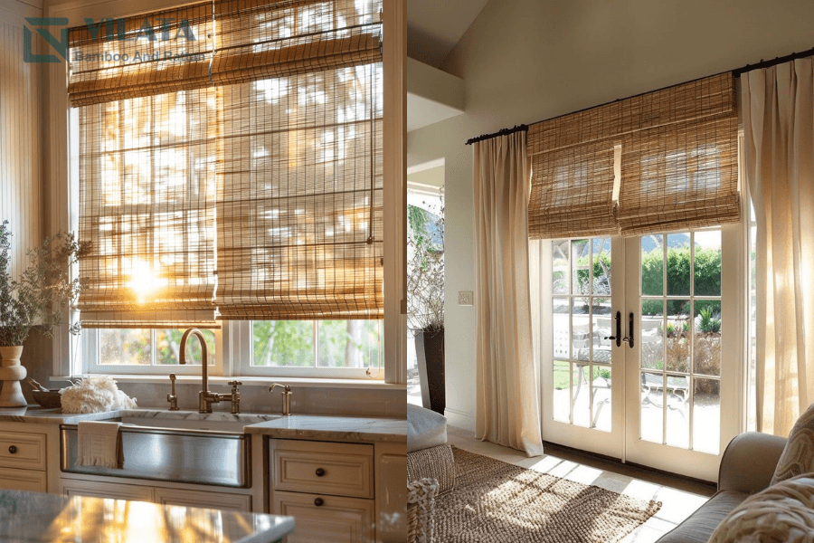 Mành sậy cũng cần bảo quản, vệ sinh định kỳ