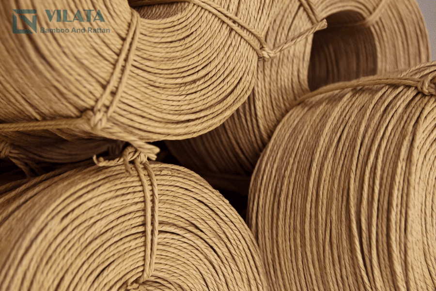 Dây giấy được sử dụng nhiều trong decor