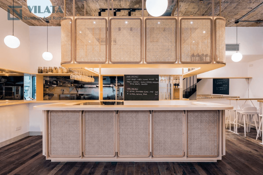 Có thể ứng dụng mây acrylic làm cánh tủ khô