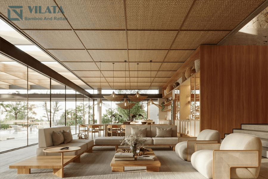 Trần giả mây có tuổi thọ cao hơn trần tự nhiên