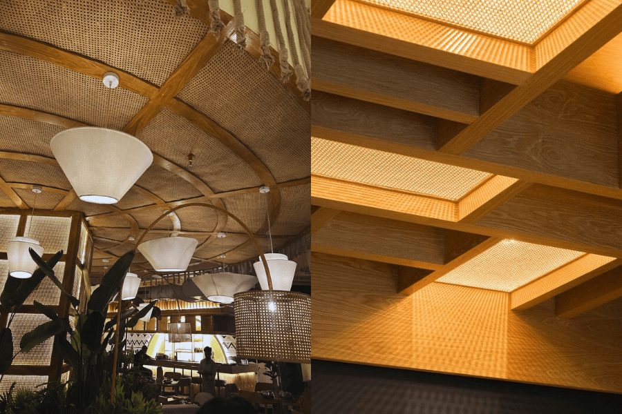 Trần nhà giả mây và trần tự nhiên khác gì nhau