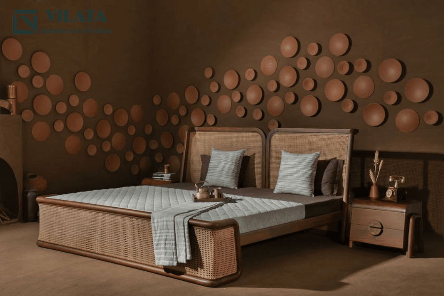 So sánh texture map mây tre đan