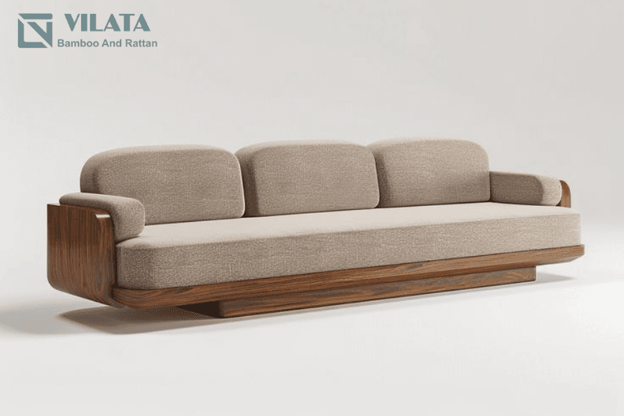 Vải bố được bọc làm sofa