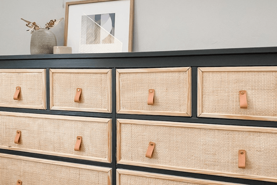 Khung mây được sử dụng trong nội thất