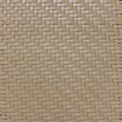 Mây Đan Khít Nhựa Chữ L Màu Kem Nhập Khẩu | MĐK-L2